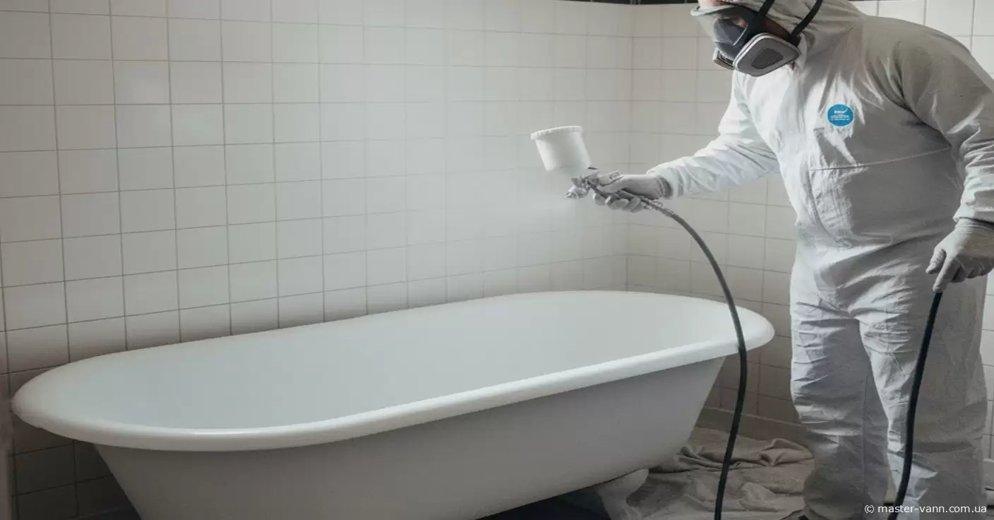 Емалювання ванни в Дніпрі